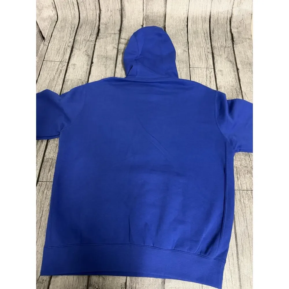 NWT Nike Men's New York Giants G-Men Local Fleece Pullover Hoodie Medium Royal - Picture 9 of 9